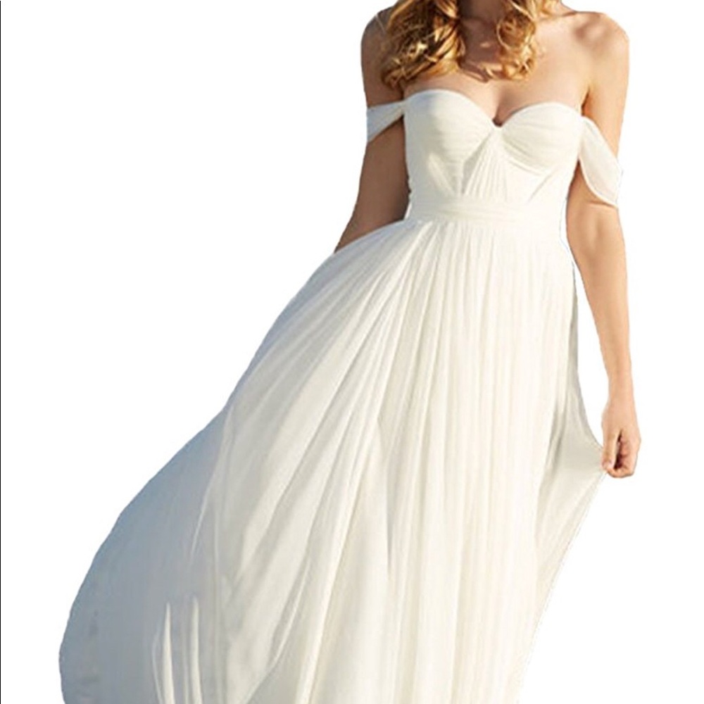 Chiffon Wedding Gown